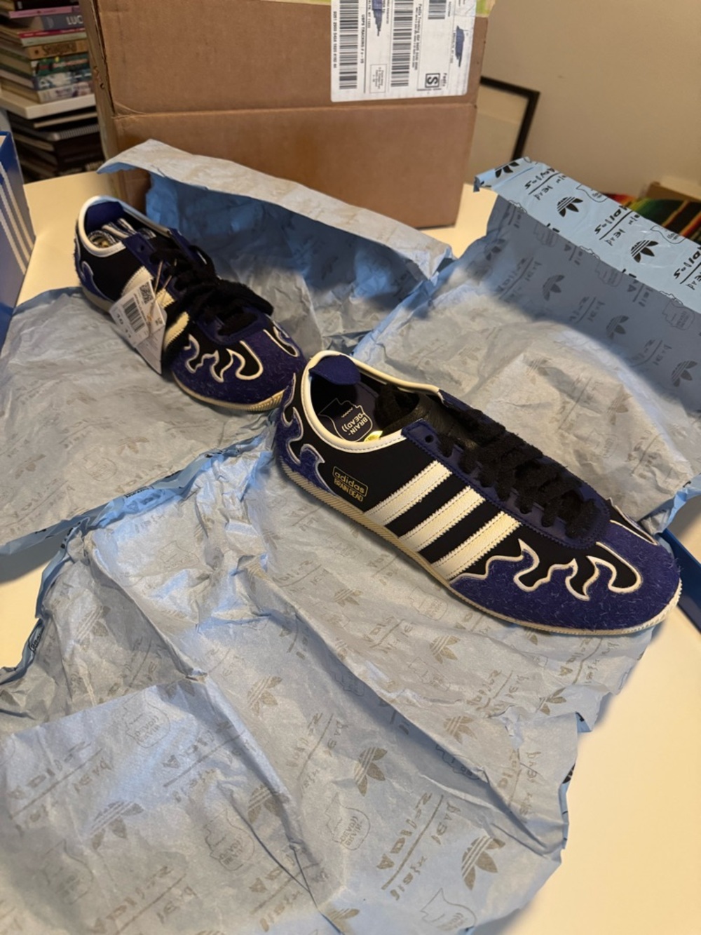 Brain Dead x adidas Japan 'Blue Warm Vanilla' m10 new in box